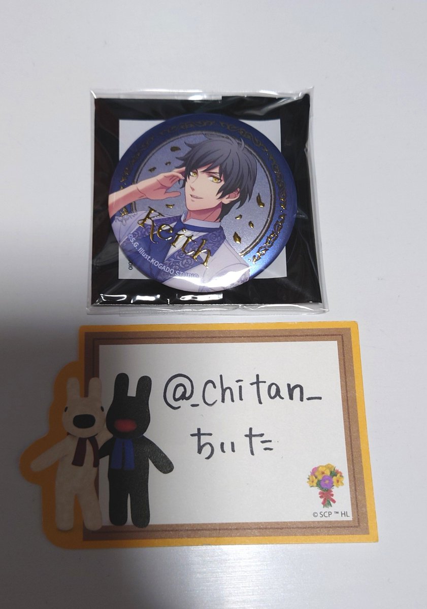 _chitan_'s tweet photo. 【交換】
うたプリ グラショ  白庭  缶バッジ

《譲》R 綺羅
《求》R ナギ

郵送希望
お気軽にお声がけください。
よろしくお願いいたします。 https://t.co/cUOgyLispR