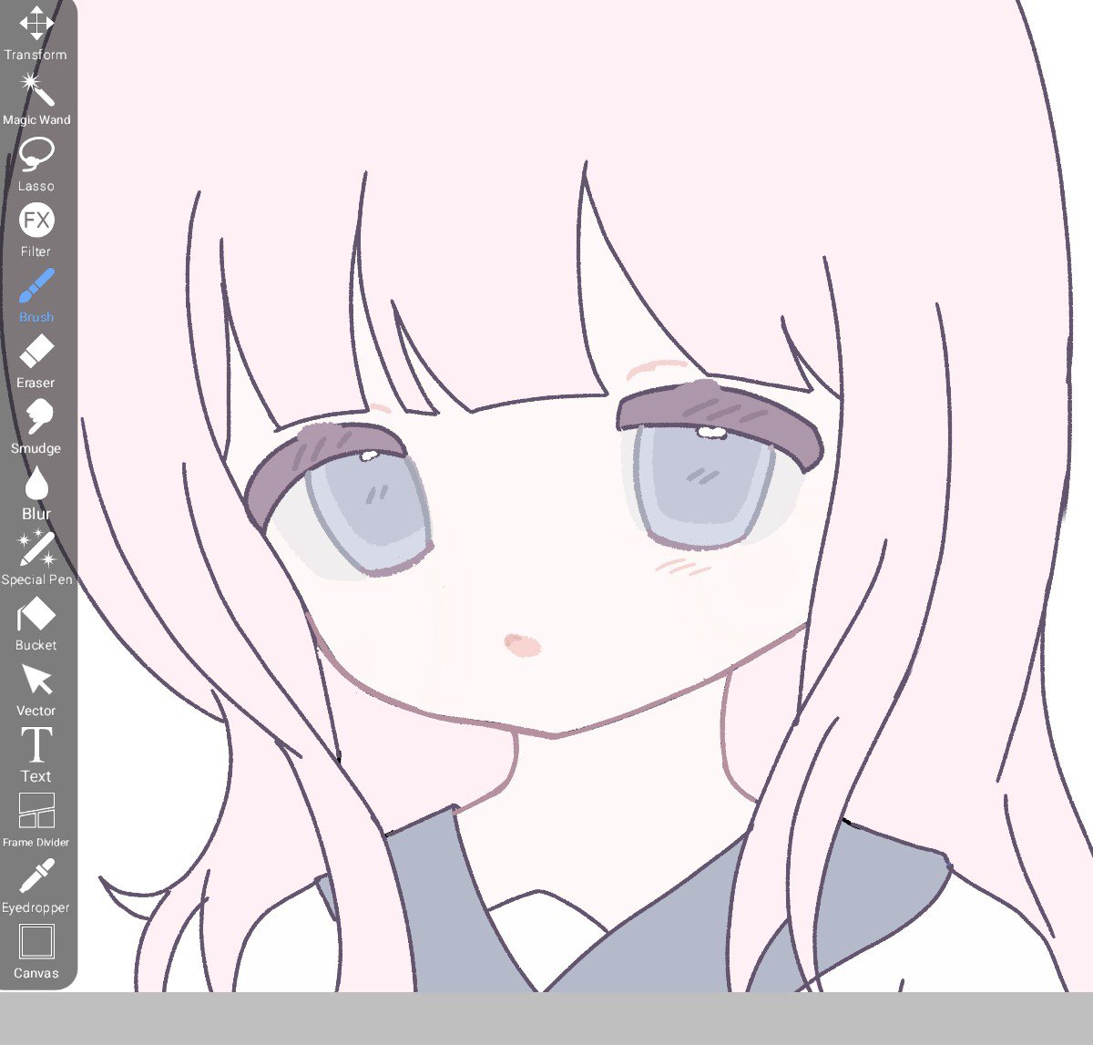 ponnakaaa's tweet photo. #wip this brush is so good 😼 https://t.co/z6P3kMWvSs