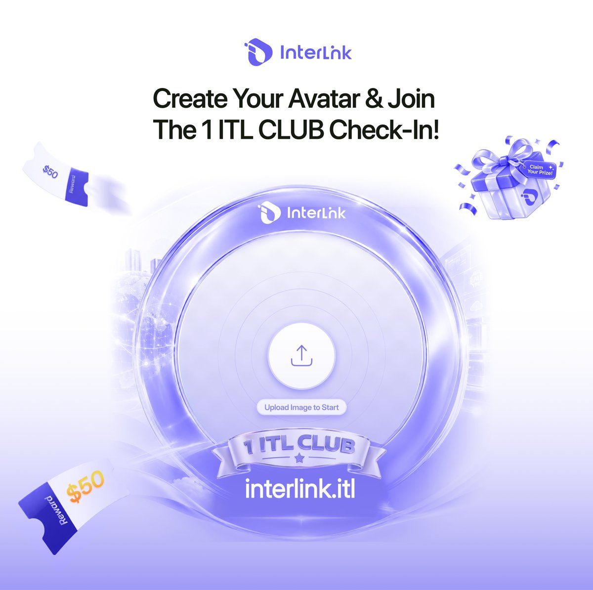 _Umaradam's tweet photo. CREATE YOUR AVATAR & JOIN THE 1 ITL CLUB CHECK-IN!

This InterLink 1 ITL Club campaign highlights a new community experience where users can create their own avatar, join the 1 ITL Club check-in, and participate for rewards. A simple step toward building a stronger and more engaging InterLink community. 💜🔗
Create. Check in. Connect. Be part of InterLink.

#InterLink #ITL #ITLG $ITL #KYC 
#Mainnet #ITL #InterLinkNetwork