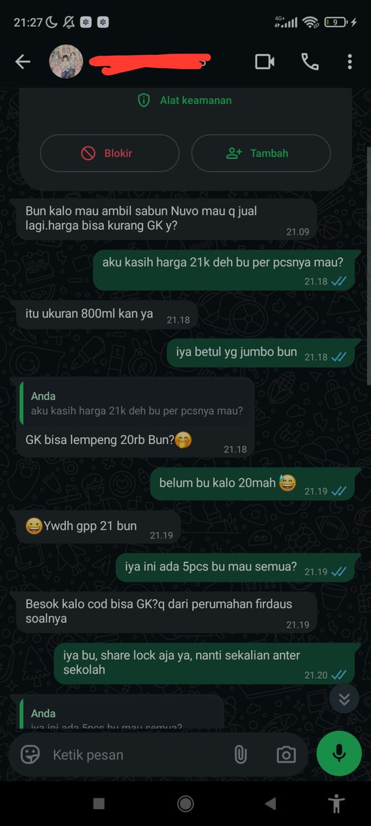 woniscaa's tweet photo. Alhamdulillah deh akhirnya sold juga https://t.co/bzfz9sWXAy