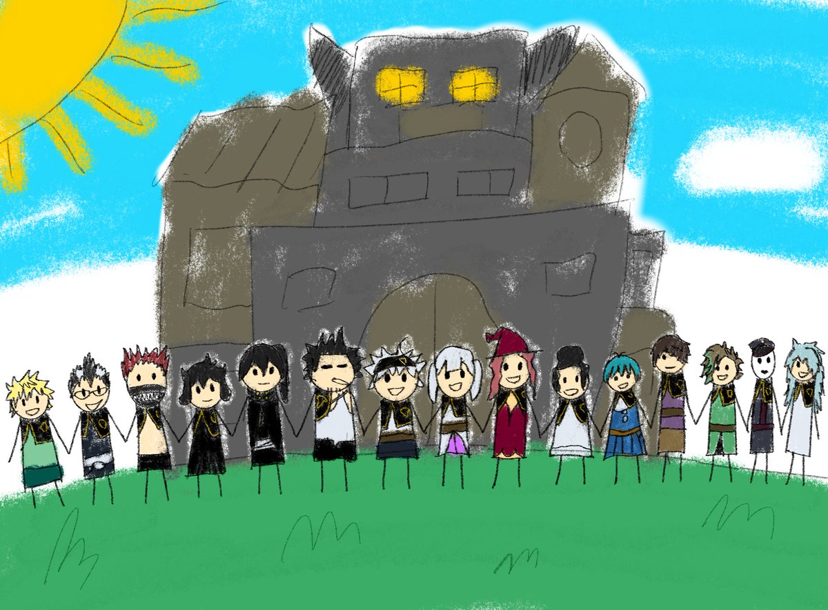 Wudidawang001's tweet photo. we're family 🖤
#BlackClover #ブラッククローバー https://t.co/w4PO0uPbSP
