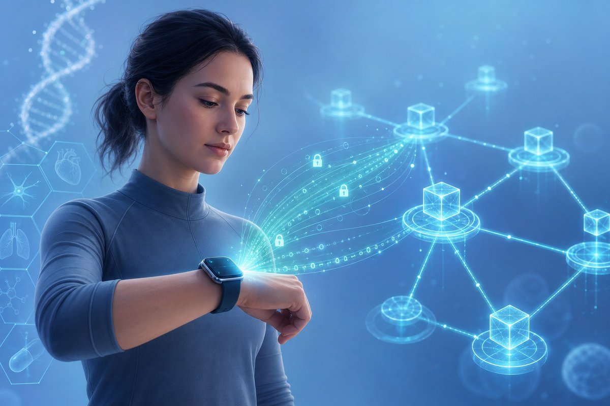 BitHealth_'s tweet photo. Your wearable's data could help train the next breakthrough health AI model, and you never lose control of it. That's what federated learning + ZK proofs make possible. You own it, you decide who uses it, you get rewarded for it. https://t.co/tZzfOCHagU