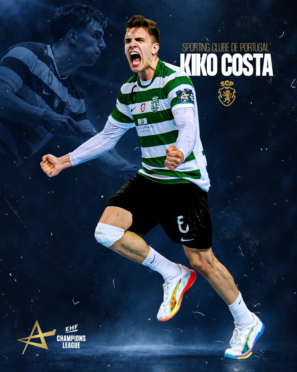 ehfcl's tweet photo. “For now, I am just half a player.” 👀

Kiko Costa on becoming a complete player, embracing pressure, taking the hits — and eventually giving some back.

Inside the mind of one of handball’s biggest young stars 👇
 https://t.co/0yFvFHBZU7
#ehfcl #CLM #handball https://t.co/ryW3a45pt6