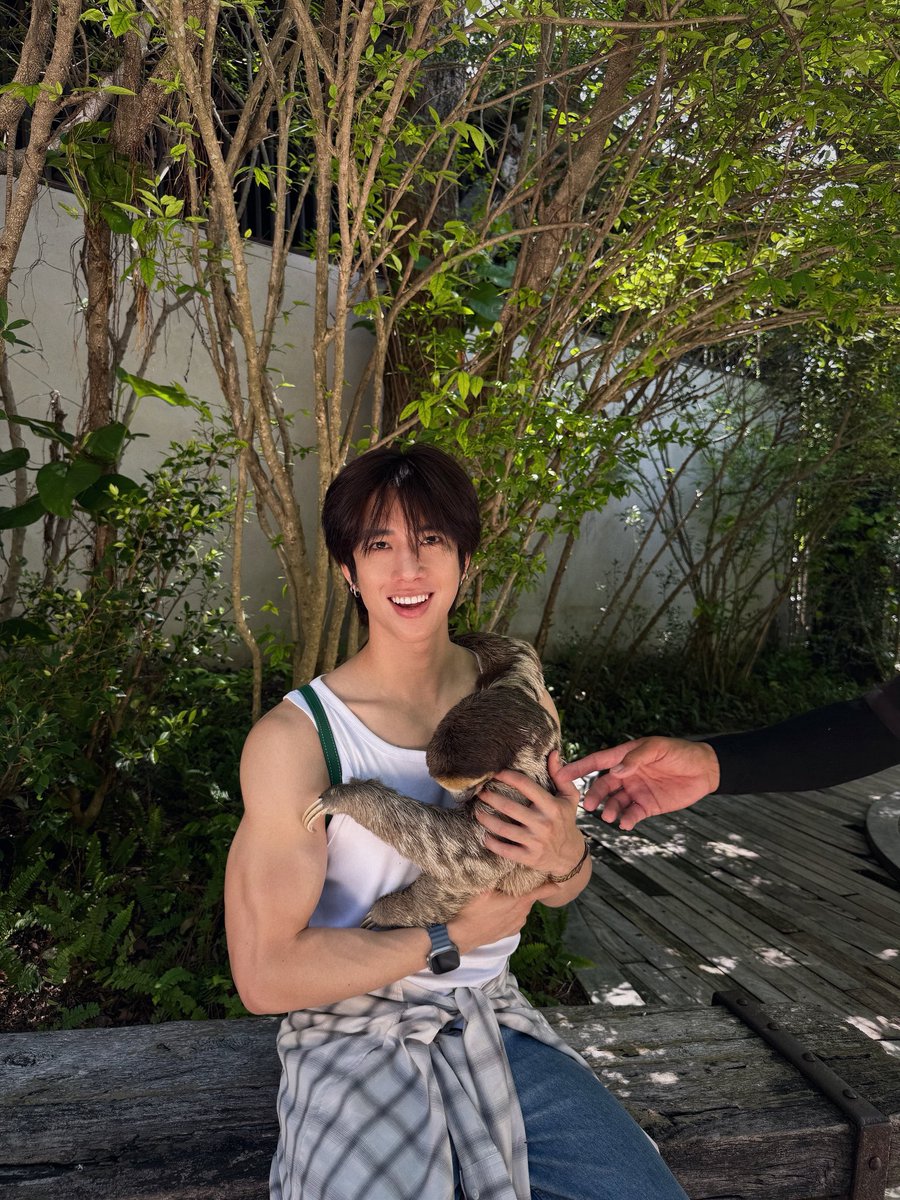FThanatsarun's tweet photo. อะไรน่ารักกว่ากันน 🐯🦧
#frankthanatsaran https://t.co/GZVj769nGY