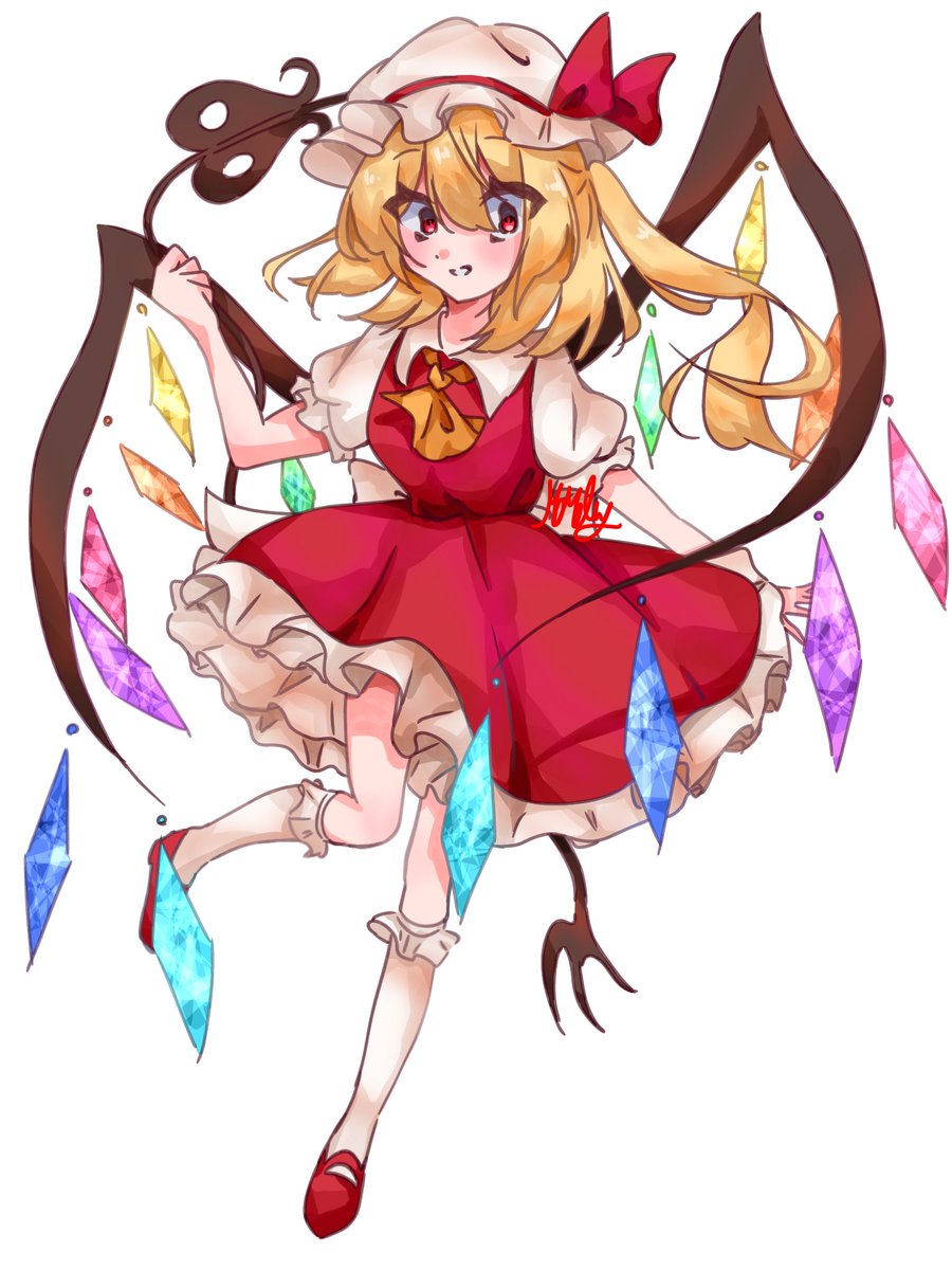 momoby0729's tweet photo. フランちゃん！描けました！！
どっちの方がいいでしょうかね…？
#東方Project https://t.co/l6l7CBuDxr