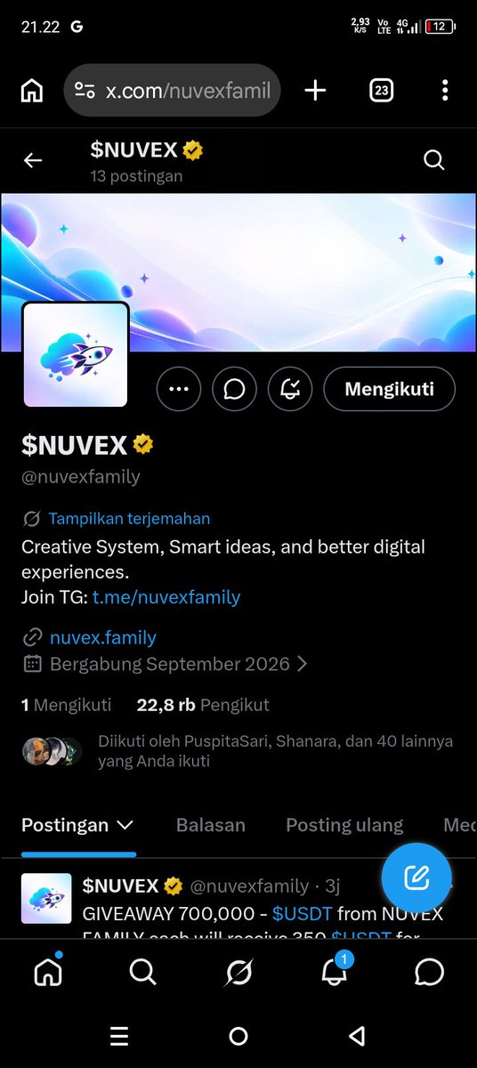EllieXtwin's tweet photo. @nuvexfamily J3hhMA2gQNhsq26FSDcY3FiTqe8hydzNMcWWnEjwcPZa https://t.co/2BRYuOyUsH