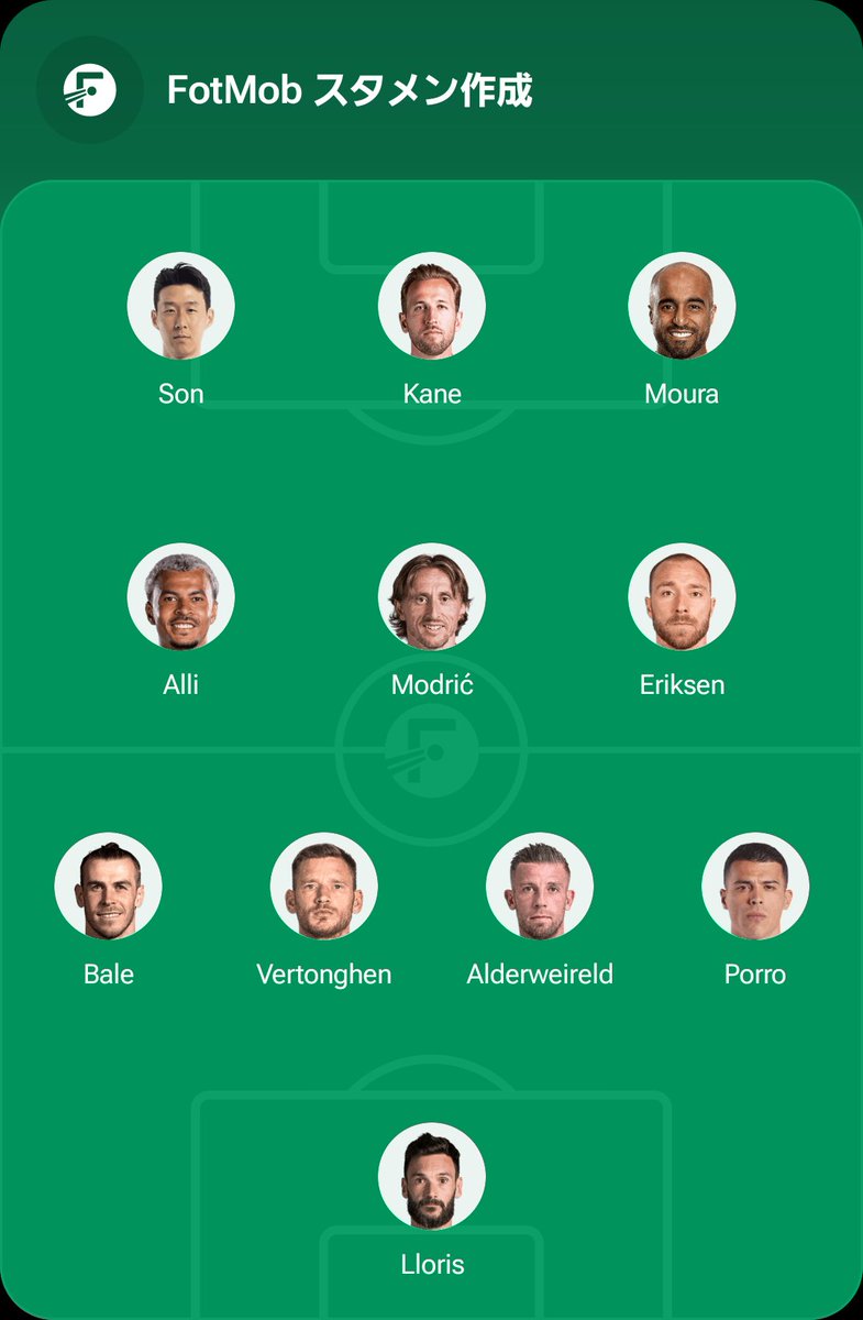 COYS__0926's tweet photo. 歴代トッテナム所属選手で好きな選手イレブン https://t.co/i3hH7VvMux