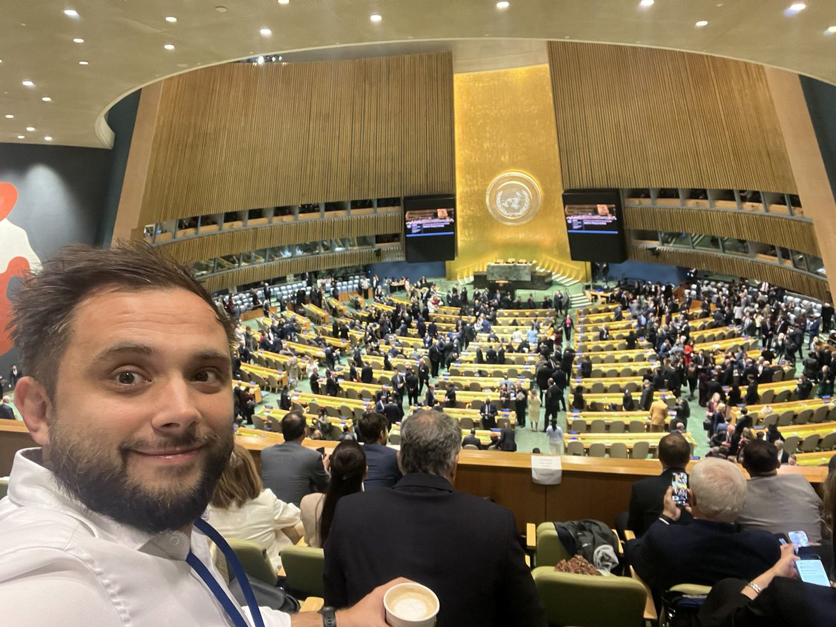 antslodkowski's tweet photo. "I will continue ​to stand up for the values of the UN Charter and I will never, ever give up. Thank you." https://t.co/J19jGNAcyh