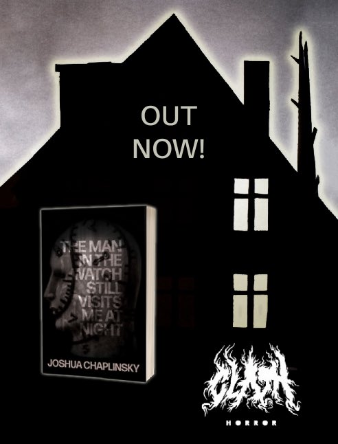 JaceyCockrobin's tweet photo. The Man in the Watch Still Visits Me At Night is now available! Thanks to everyone who’s read and reviewed thus far. Can’t wait for this one to find its audience. @CLASHBooks https://t.co/pRsFwvoyfO