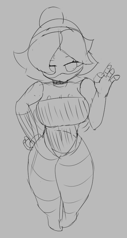 tercat2562's tweet photo. WIP? Mb will do something with her there https://t.co/5SWl20HCPe