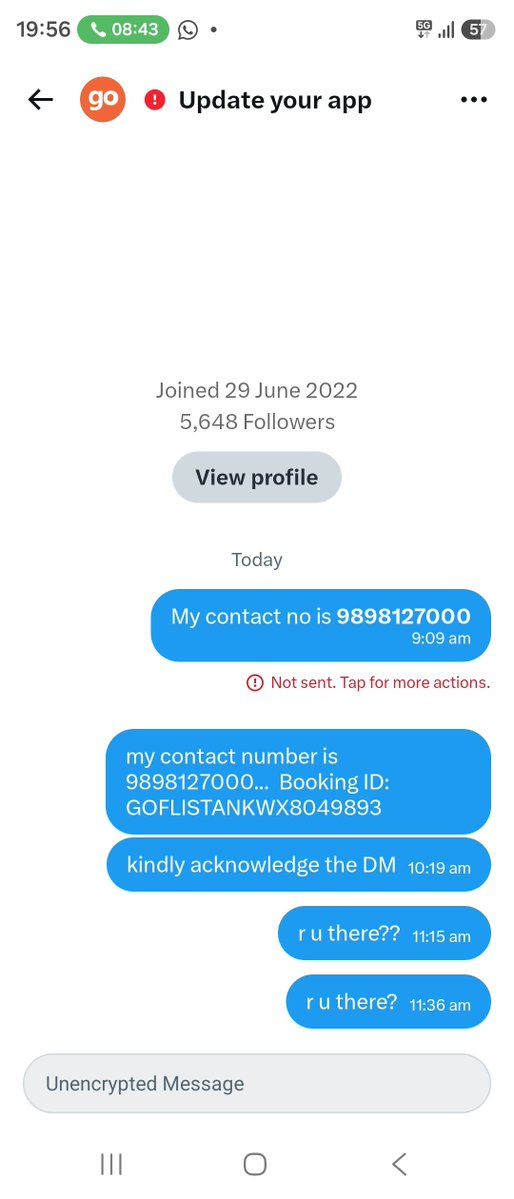 chintan_thakkar's tweet photo. @goibibo @VietnamAirlines Wats d update???? https://t.co/C0W8EXZwcT