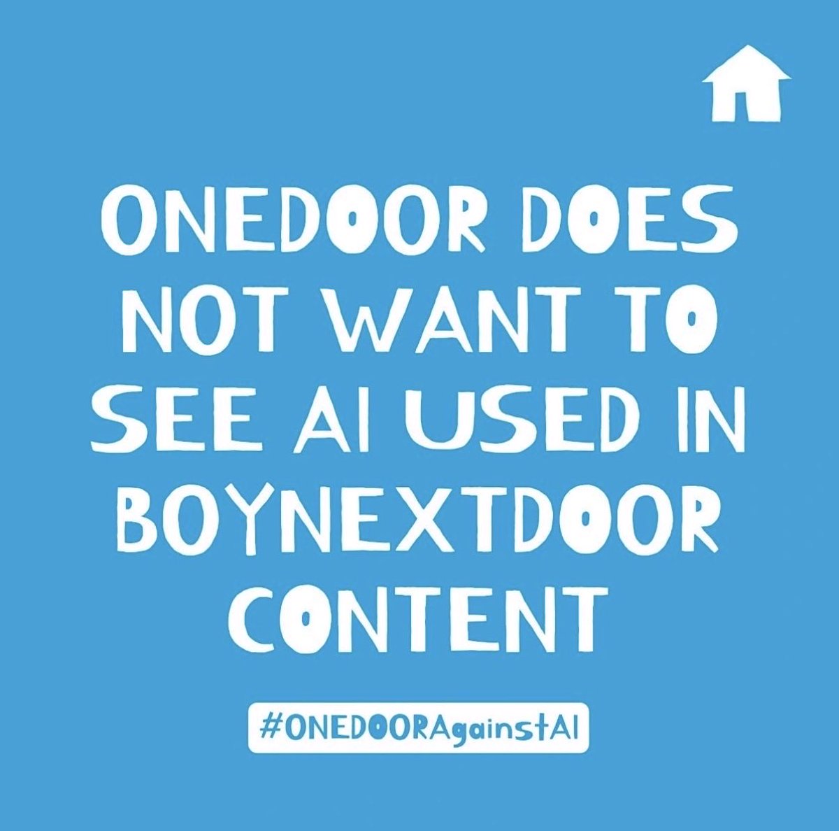 bndnabcs's tweet photo. #ONEDOORAgainstAI https://t.co/XZ2Y0RjDDR