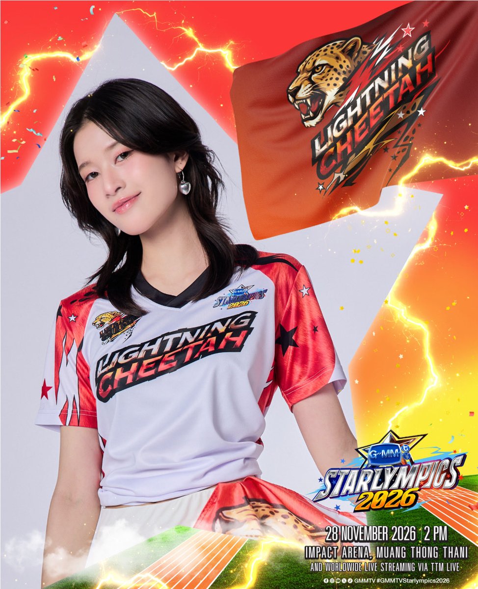 artist_srisirin's tweet photo. เจอกันน้าาา 🐯♥️ #gmmtvstarlympics2026 https://t.co/lo8C4lBZiD