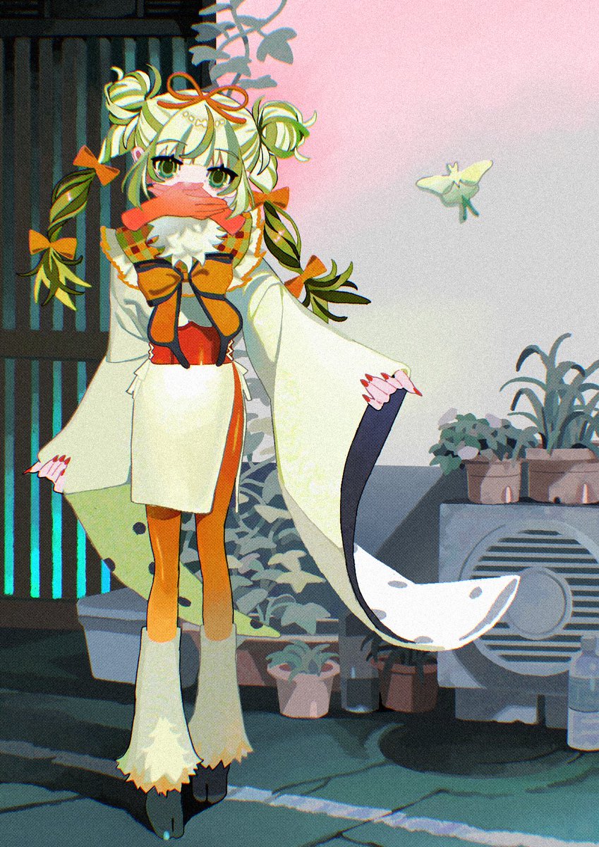 4Co_ov's tweet photo. 蚕の擬人化 https://t.co/PdH9MKPECK