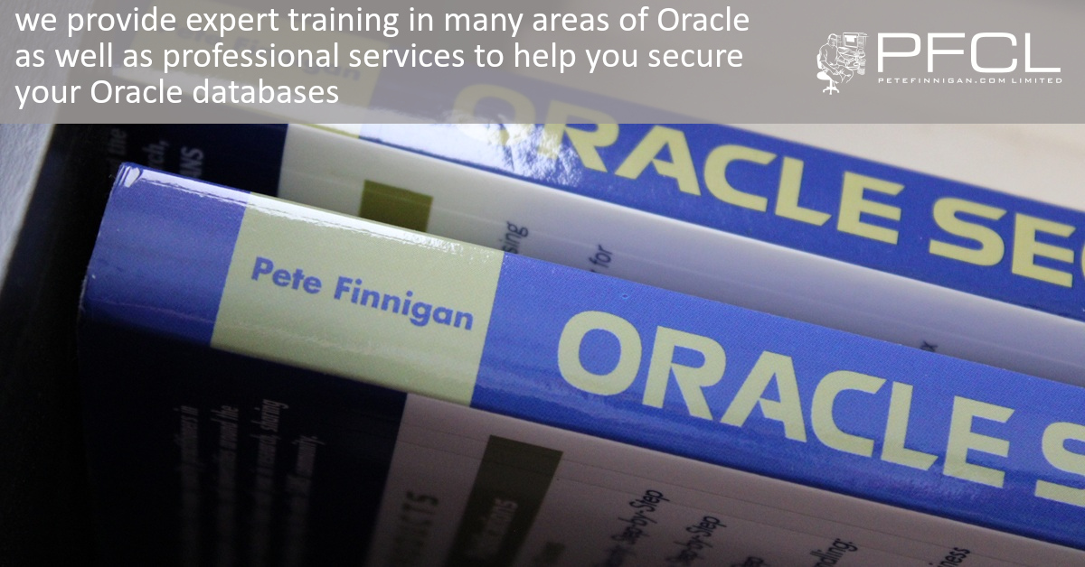 petefinnigan's tweet photo. "We provide expert training..."
We are here to help you secure your data in your Oracle database. Contact us -
https://t.co/ynS25DdGB6
#oracleace #oracle #plsql #securecode #securityaudit #databreach #forensics #datasecurity
Please like, follow and share our pages and posts. https://t.co/fDywryXmK0