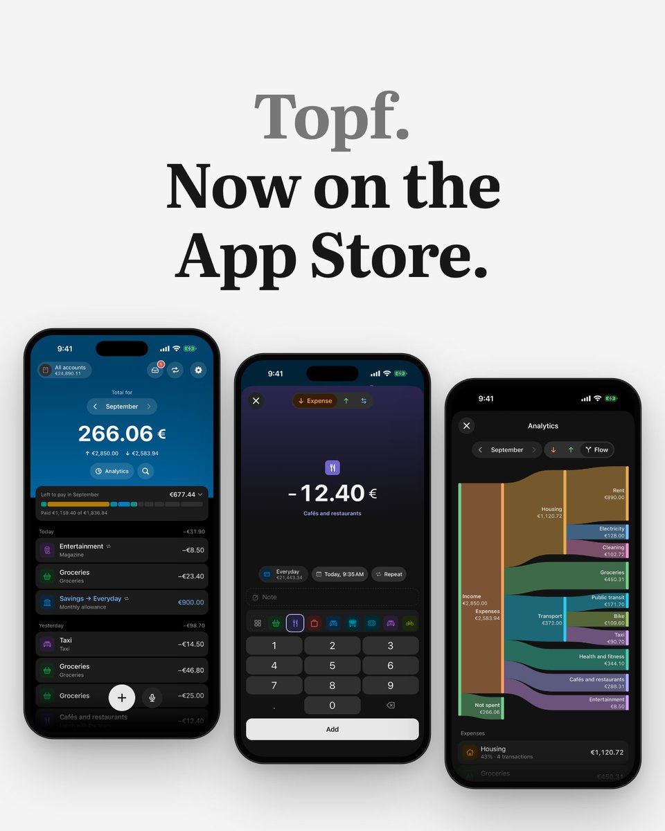 topfapp's tweet photo. @Kiriakoscls4 Yet another expense tracker 😆
https://t.co/Hzm4jDVjkS https://t.co/ZEntD48a4T