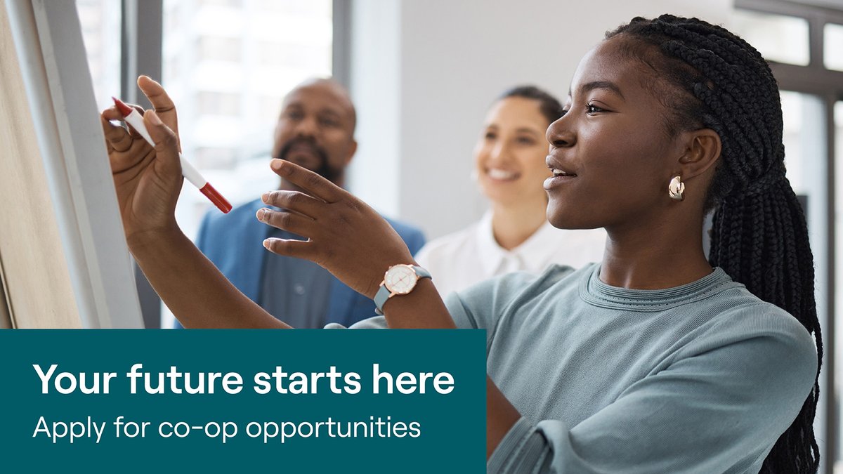 HydroOne's tweet photo. Engineering, business and technical students: this is your sign to apply. We are accepting applications for our winter 2026 co-op program. Apply today and join us in energizing Ontario. Visit: https://t.co/TcGqF8qfsK. https://t.co/GVICXwDCEP