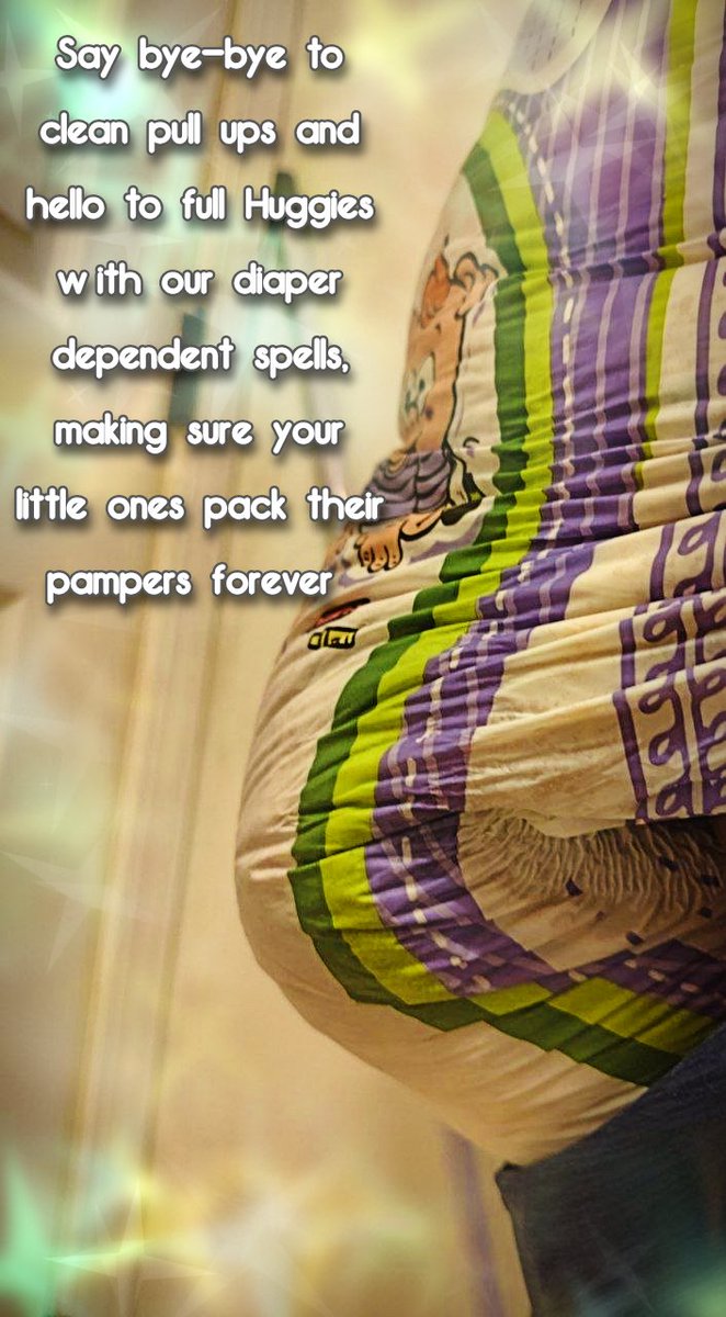 Codyomega97's tweet photo. You know there's a untapped market for diaper dependent magic and sadly it's overlooked by traditional means

#codycaptions https://t.co/KkFsSPBWO5