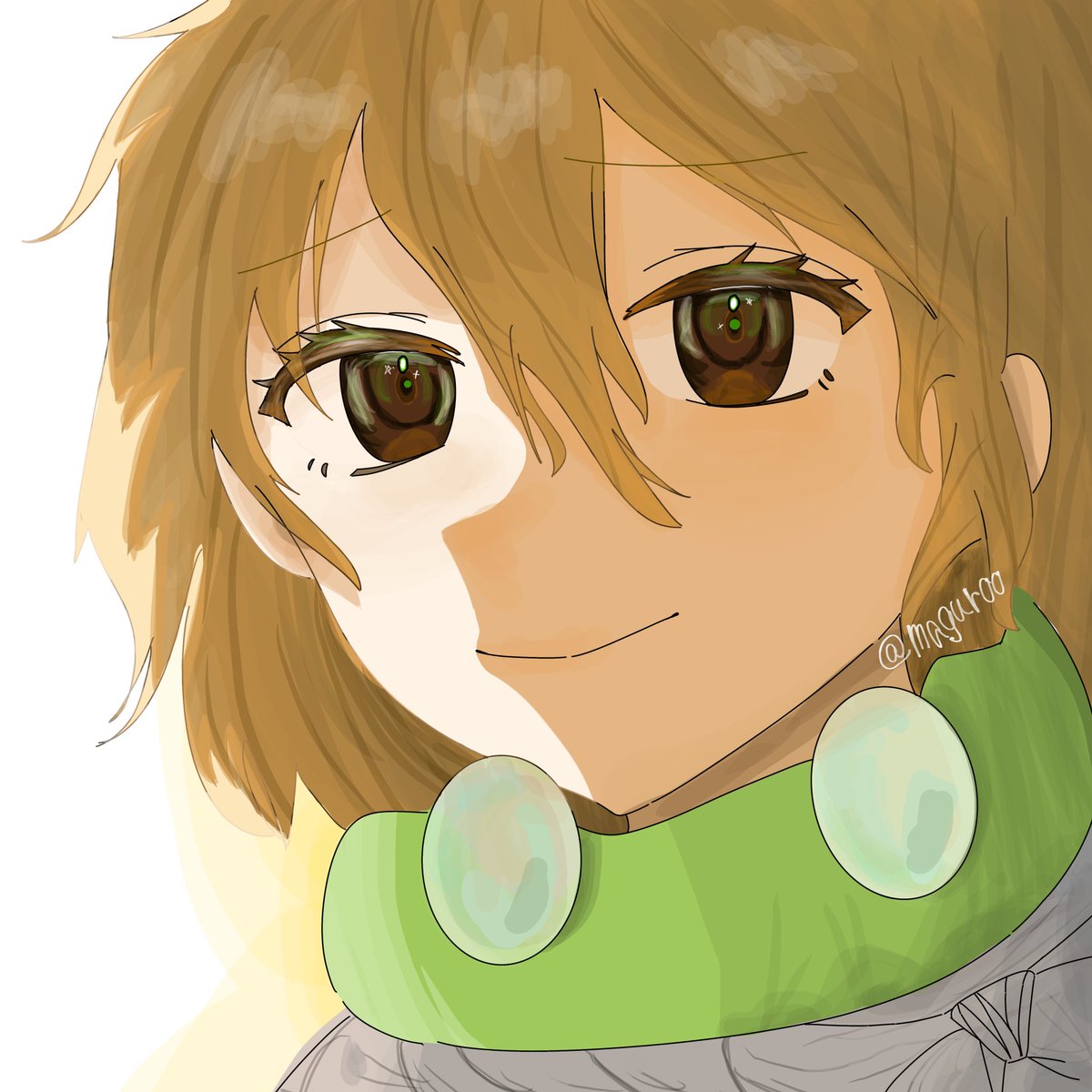 Magub9prz's tweet photo. スマホ指描き無課金勢なりに頑張った
 #がんばれスイカ https://t.co/YGHbLdWRgd