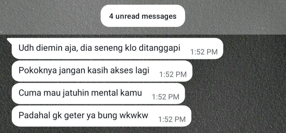 heartmonologuee's tweet photo. padahal seruan by one, tapi doi memilihbersembunyi di balik fake acc 🤪 https://t.co/AgmV58OMfO
