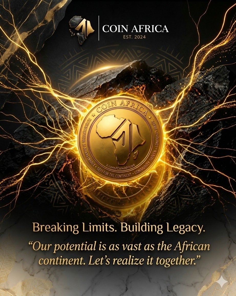 CoinAfricaa's tweet photo. Breaking limits building Legacy in a free financial system through Blockchain technology with a layer one Coin
#Africafacts #decodetheA #CryptoTwitter #StrongerTogether # https://t.co/yYrquPLfe5