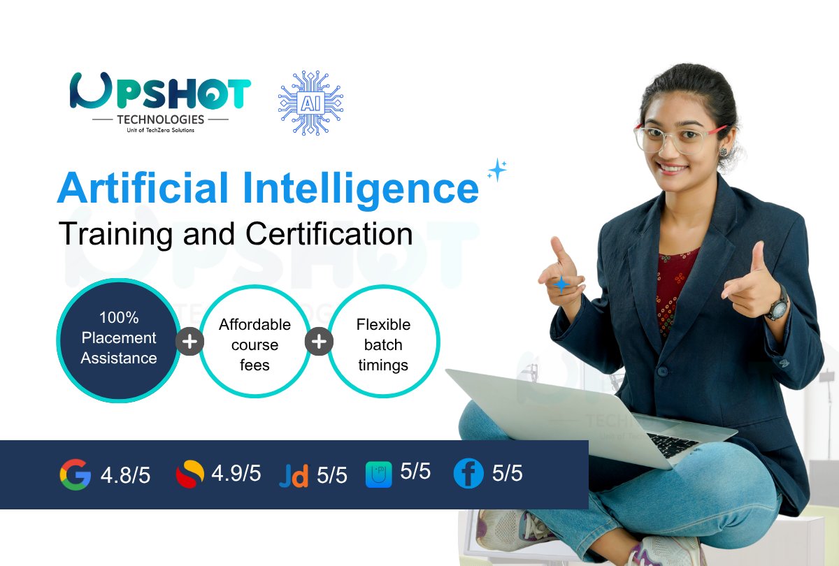 Upshottech's tweet photo. 🤖 Artificial Intelligence Training Institute in Bangalore | Upshot Technologies
#ArtificialIntelligence #AITraining #AITrainingBangalore #AICourse #MachineLearning #DeepLearning #GenerativeAI #NLP https://t.co/ktwQ8U33ul https://t.co/Fm8yeWqC3j