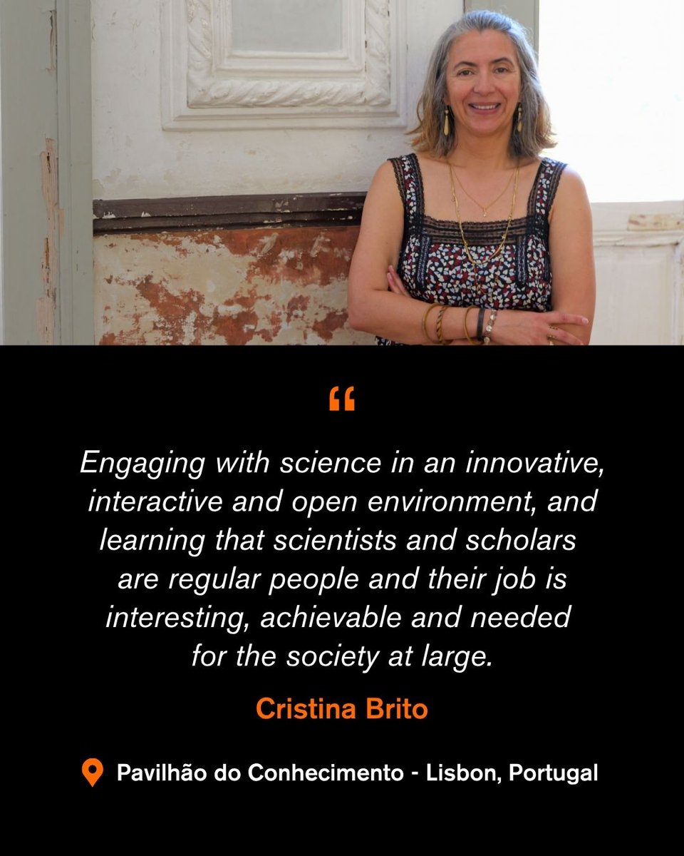 ERC_Research's tweet photo. Ready for #EUResearchersNight this 🗓️ Friday?

🌊 In Lisbon? Don’t miss Cristina Brito at Pavilhão do Conhecimento for “Weaving Ocean Histories”, exploring how different perspectives help us understand our shared blue world ��

🌍 Events in your country: https://t.co/DxaXBPgK25 https://t.co/wmFfKLXrKz
