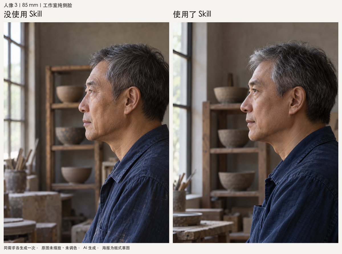 leo_xiaolei's tweet photo. 为每位天才程序员、为每位天才 AI 绘图人兜底的 Skill

效果好不好，香不香，自己看 https://t.co/CPMtM4J2OO
