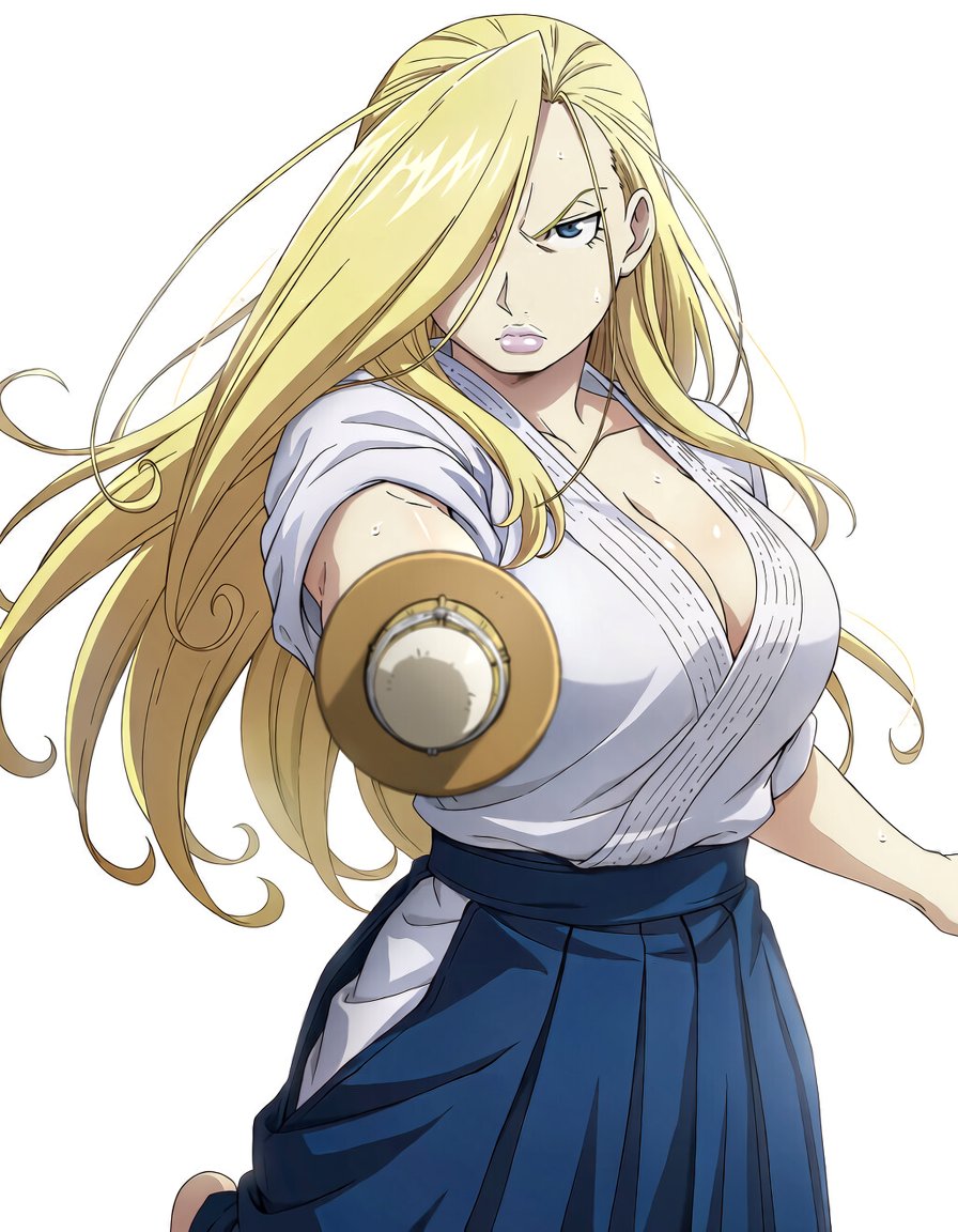 bakuro_site's tweet photo. 鋼の錬金術師｜オリヴィエ・アームストロング
SFW AI illustration.
#鋼の錬金術師 #オリヴィエアームストロング #AIイラスト https://t.co/g6BTrtdMY3
