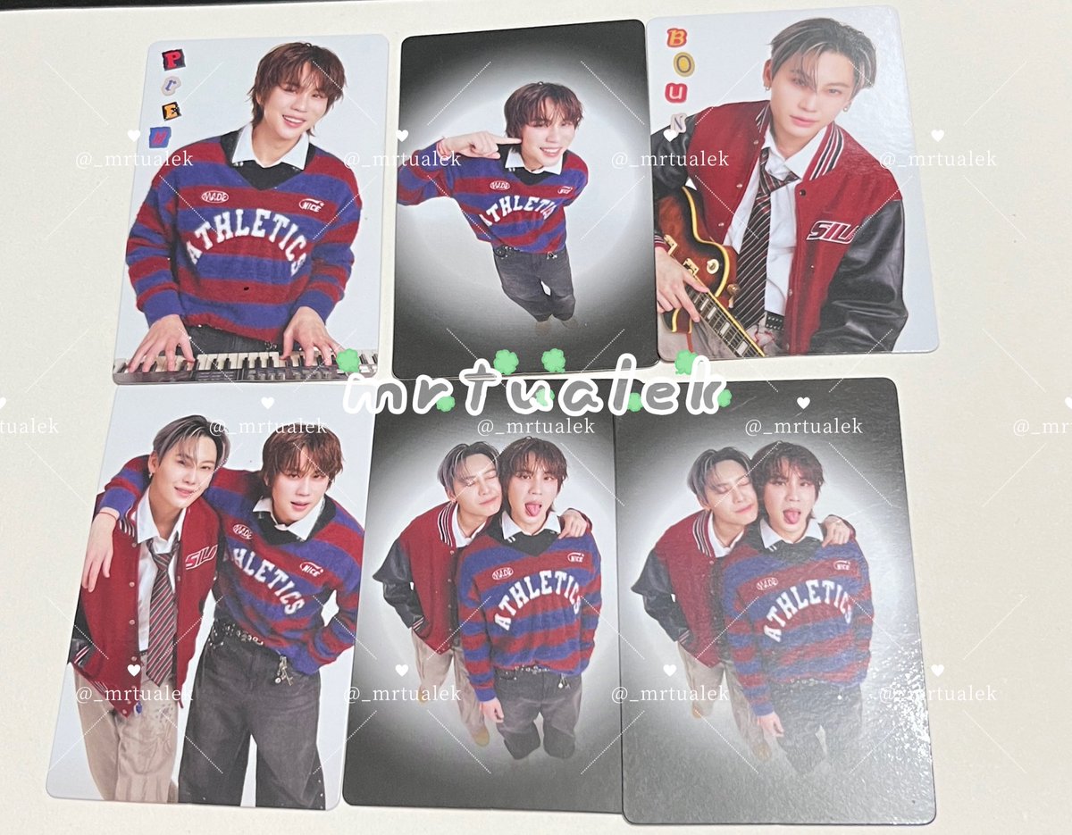 _mrtualek's tweet photo. ขายการ์ดบุ๋นเปรม

แถวบนใบล่ะ 20฿
แถวล่างใบล่ะ 30฿ 
รับหมดส่งฟรี สนใจ dm

#ตลาดนัดgmmtv
#ตลาดนัดบุ๋นเปรม #กองกำลังบุ๋นเปรม https://t.co/fBsOihVlEV
