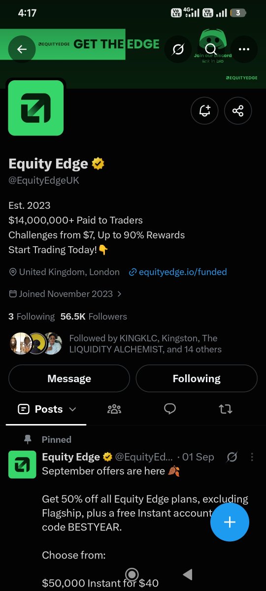 JJ0rske's tweet photo. @theplaymakerxx @EquityEdgeUK @berkayglife @kingstonpips @Danieltrades @KINGKLC001 @DivineUiX @deartrader__ All task completed successfully https://t.co/WsAZSp02YL