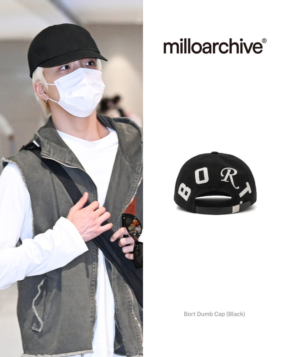 emmabesidepr's tweet photo. 보이넥스트도어 운학의 공항 패션 속 모자 정보!
✔️Celeb: BOYNEXTDOOR 보이넥스트도어 운학
✔️Brand: milloarchive
✔️Item: Bort Dumb Cap (Black)
✔️Media: 공항 패션 (출처: Newsen)
#boynextdoor #woonhak #보이넥스트도어 #보이넥스트도어운학 #운학 #밀로아카이브 #millo #milloarchive https://t.co/Wg7SBfn1zK