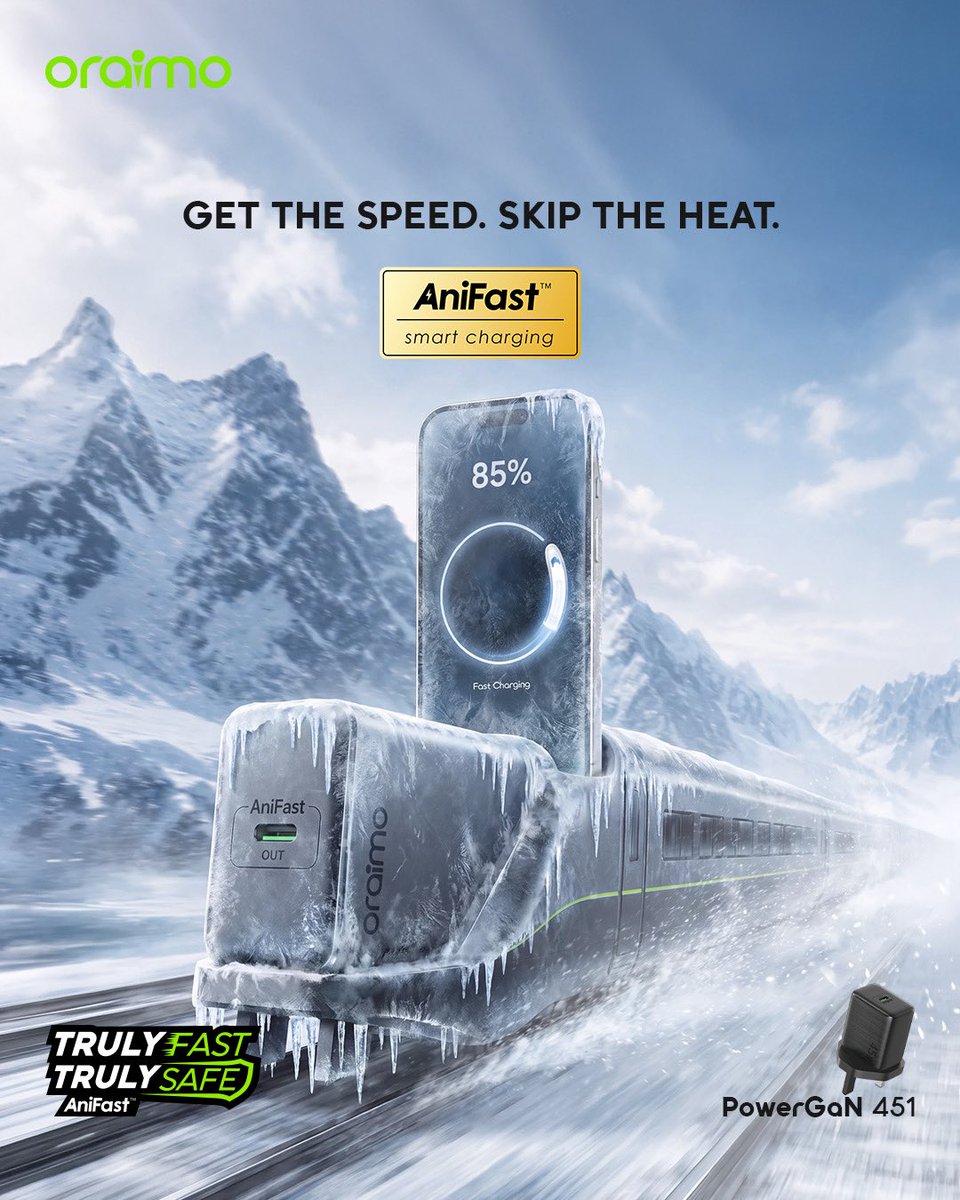 oraimomate's tweet photo. The cool part about AniFast? You get the speed without the heat. Fast and Safe Charging. 

Order now link in bio, or visit any of our offline stores. https://t.co/3rzknMO7c3