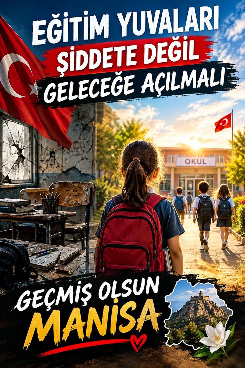 salih_01's tweet photo. Çocuklarımızı okula gönderirken ne zaman bu kadar korkar olduk?

Okullarımız korkunun ve şiddetin değil, umudun ve aydınlık yarınların adresi olmalıdır! Çocuklarımızın ve öğretmenlerimizin can güvenliğinin olmadığı bir geleceği kabul etmiyoruz. https://t.co/nxChEcdh7h