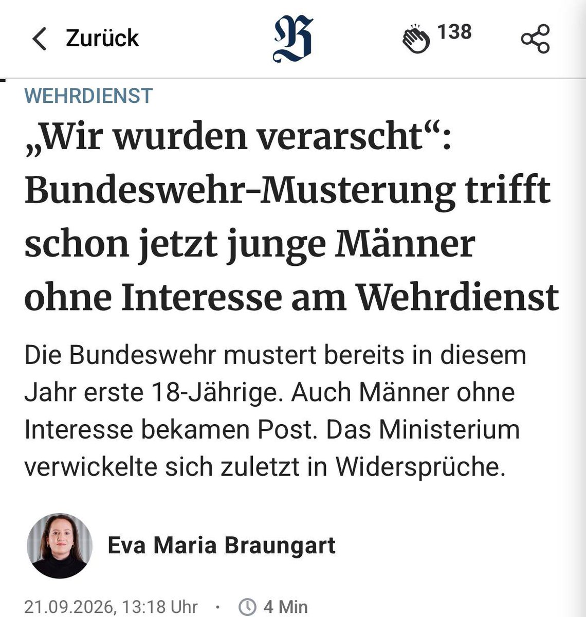 PatriotHelmutTV's tweet photo. „Zum vierten Mal streiken Schüler in über 100 Städten gegen die Wiedereinführung einer Wehrpflicht.“

Ist nicht für mehr Klimer-Steuern oder Bevormundung, daher kaum Interesse von ÖRR und Public Value.

https://t.co/MKpOxFreN7

https://t.co/DWuhVX2cKv https://t.co/oYWJ4JGYu0