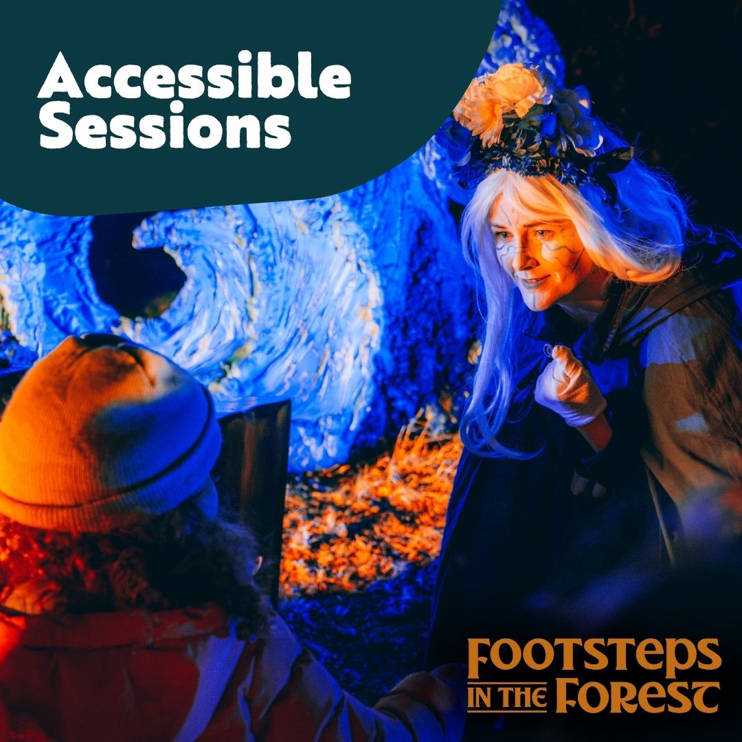VisitMGS's tweet photo. ♿Introducing the #FootstepsintheForest Accessible Sessions.

Taking place on Monday 26 October, these sessions bring the magic of Footsteps in the Forest to an accessible setting.

🎟️ Tickets go on sale on Thursday 1 October at 12 noon.
https://t.co/JSd9TLJxGW https://t.co/FjV4b3Nc8n