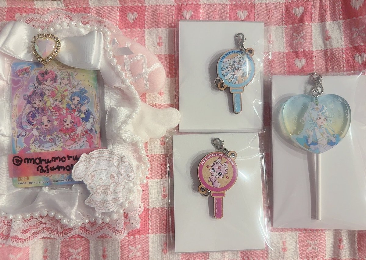 morumoruajumoru's tweet photo. 交換　名探偵プリキュア　映画　キャンディキーホルダー　チャーム

譲　キュアエクレール　マシュタン
求　キュアアルカナ>キュアミスティック

📮郵送希望
検索からもお気軽にお声掛けください
よろしくお願いいたします https://t.co/GjKXqw1N4S