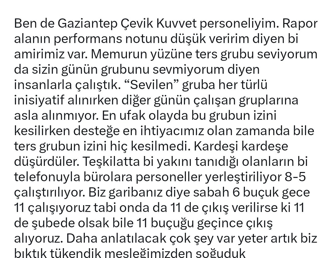 bombacimlym5's tweet photo. SİZDEN GELENLER...

YER-YİNE GAZİANTEP @gazianteppolis 

Gaziantep İl Emniyet Müdürümüz Sayın Serdar BÜYÜKLEBLEBİCİ Müdürüm...

KOLLUK-DER olarak sizden ricamız, makamı devralır almaz bu konuya hassasiyetle yaklaşarak çözüme kavuşturmanız olacaktır...

Biz böyle zorba ve ceberrut bir yönetimi asla kabul etmiyoruz...

Sizin de kabul etmeyeceginize ve gerekeni yapacağınıza olan inancımız tamdır...

Şimdiden teşekkür ediyor çalışmalarında başarılar diliyoruz. KOLLUK-DER 
@RTErdogan @tcbestepe @mustafaciftcitr @TC_icisleri @EmniyetGM @gantepvaliligi