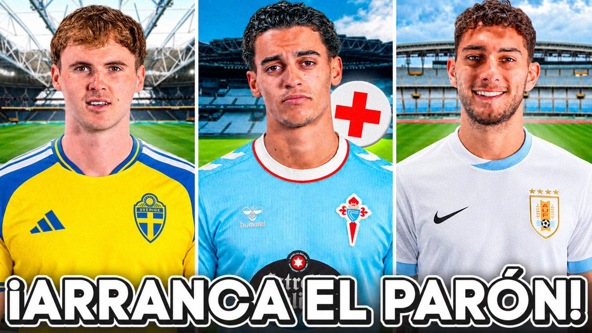 TQHTPodcast's tweet photo. 🚨 ¡𝐄𝐒𝐓𝐀𝐌𝐎𝐒 𝐄𝐍 𝐃𝐈𝐑𝐄𝐂𝐓𝐎!

🥱 𝗧𝗥𝗘𝗦 semanas sin jugar el Celta.
🏥 Jones pasará por el 𝗤𝗨𝗜𝗥𝗢𝗙𝗔𝗡𝗢.
🌍 𝗖𝗨𝗔𝗧𝗥𝗢 jugadores con su selección.
🔥 Repaso de toda la 𝗔𝗖𝗧𝗨𝗔𝗟𝗜𝗗𝗔𝗗.

🔴 https://t.co/4QqWcFc2mm
🟣 https://t.co/Sw2mfiaZ5M https://t.co/llRhzxVyrD