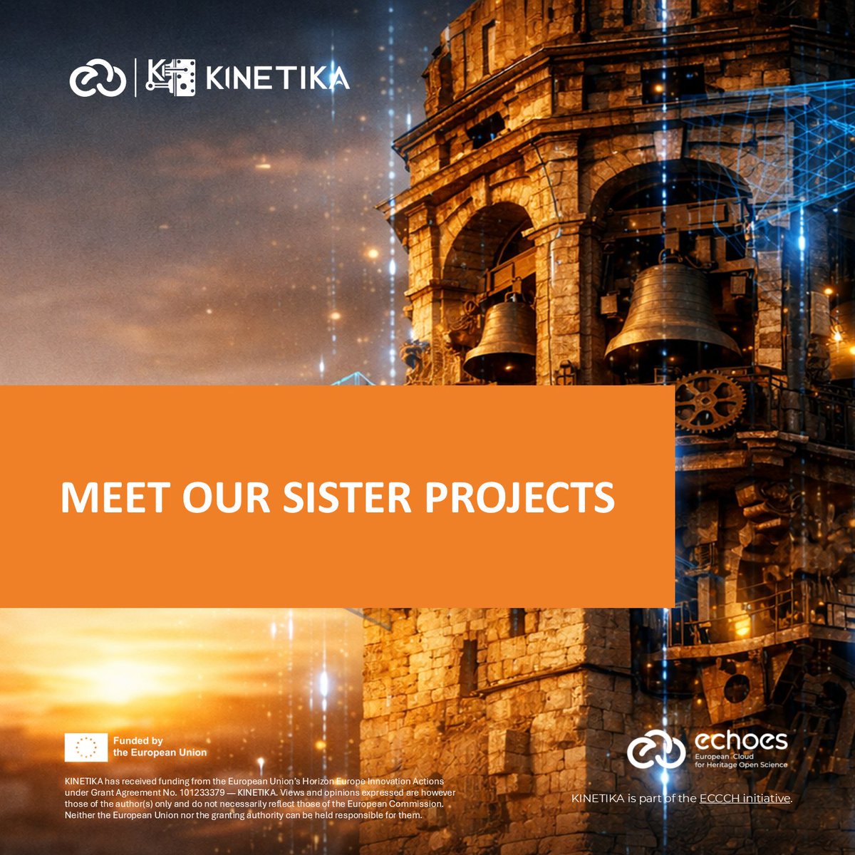 kinetikaproject's tweet photo. 🤝 Building the Cultural Heritage Cloud together! 🏛️☁️

Meet our 14 EU-funded sister projects soon! 🚀

This project is part of the #Eccch initiative, coordinated by the @echoes_eu project.

#KINETIKAEcch #EchoesEcch #CulturalHeritageCloud #SisterProjects https://t.co/mTupaF87Xi