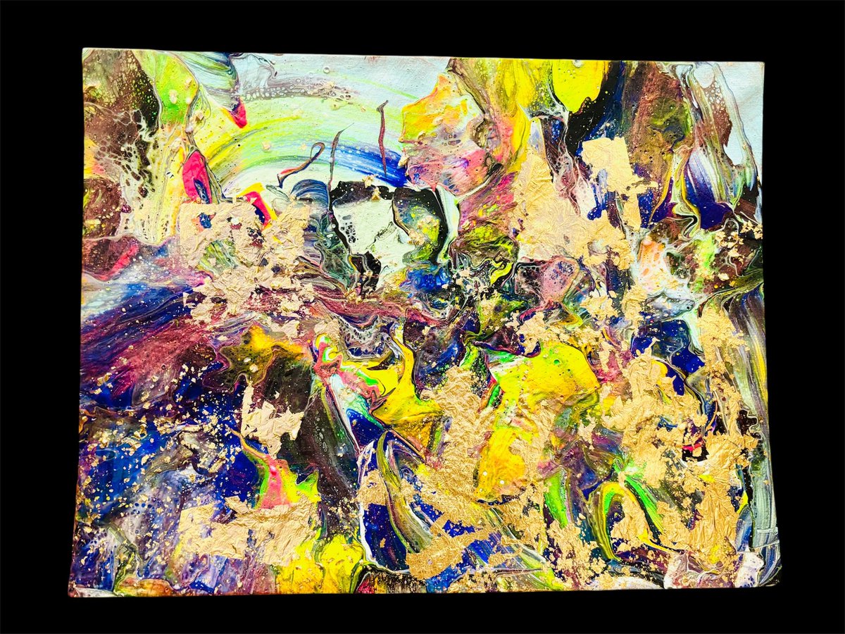 myv_samurai's tweet photo. 面白くなってきた！
もうちょい加筆していきます！
#art #abstract #painting #fluidart https://t.co/uhklnCnspa