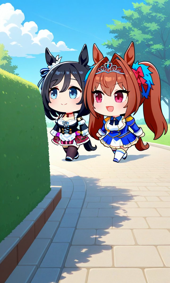 shini1101's tweet photo. エイシンフラッシュ/ダイワスカーレット/ウマ娘
夫婦の日 https://t.co/5N6zXk3KWL