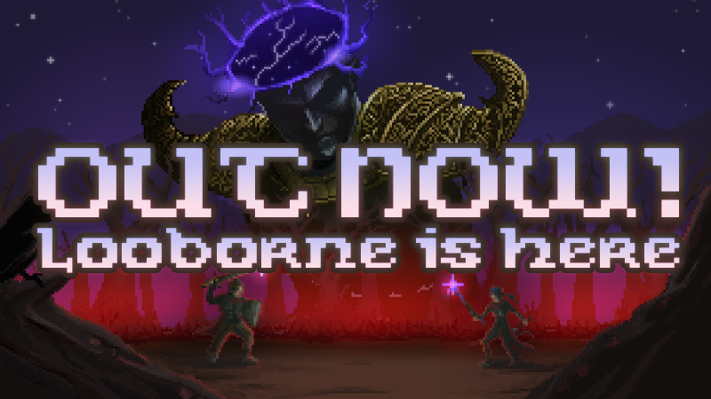 Lootborne's tweet photo. And so it begins.

Lootborne is here.

#indiegame #desktopcompanion #autobattler https://t.co/ciRnhTmMNa