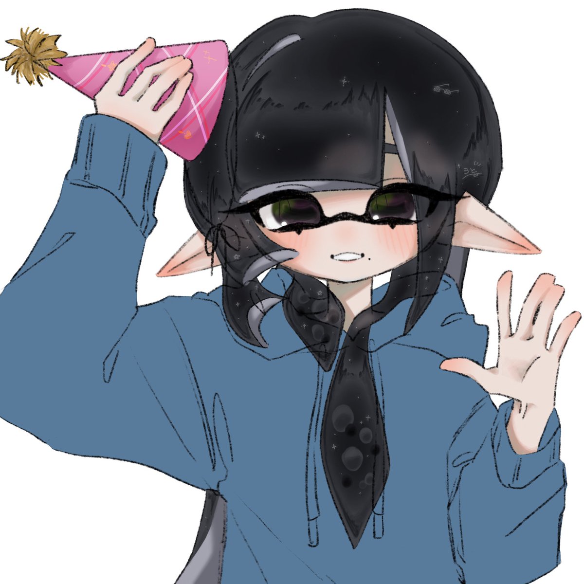 uet_a_c01nv6's tweet photo. #スプラ絵描きさんと繋がりたい 
ゲームやお絵描き一緒にしてくださる方募集してます♪
全反応巡回、無言フォローでお迎えします！
ほぼ白黒絵ですみません😗 https://t.co/zo6VI4z5rf