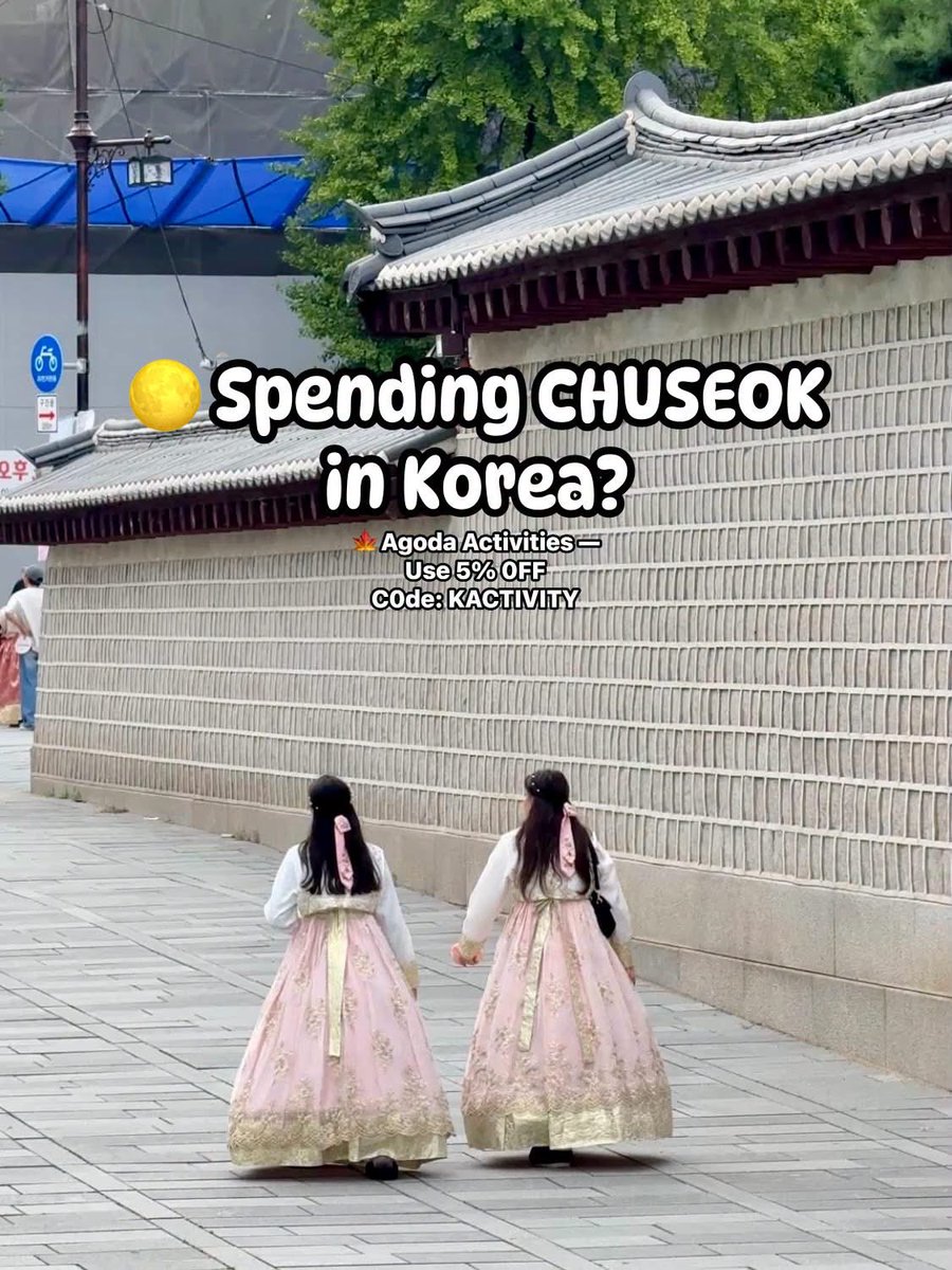 POVKOREA8's tweet photo. 🌕 SPENDING CHUSEOK IN KOREA? THIS IS YOUR SAVE-IT GUIDE! 🇰🇷
https://t.co/F643GuCHVT
#Chuseok2026 #KoreaTravel #Seoul https://t.co/F57mku8Cfs