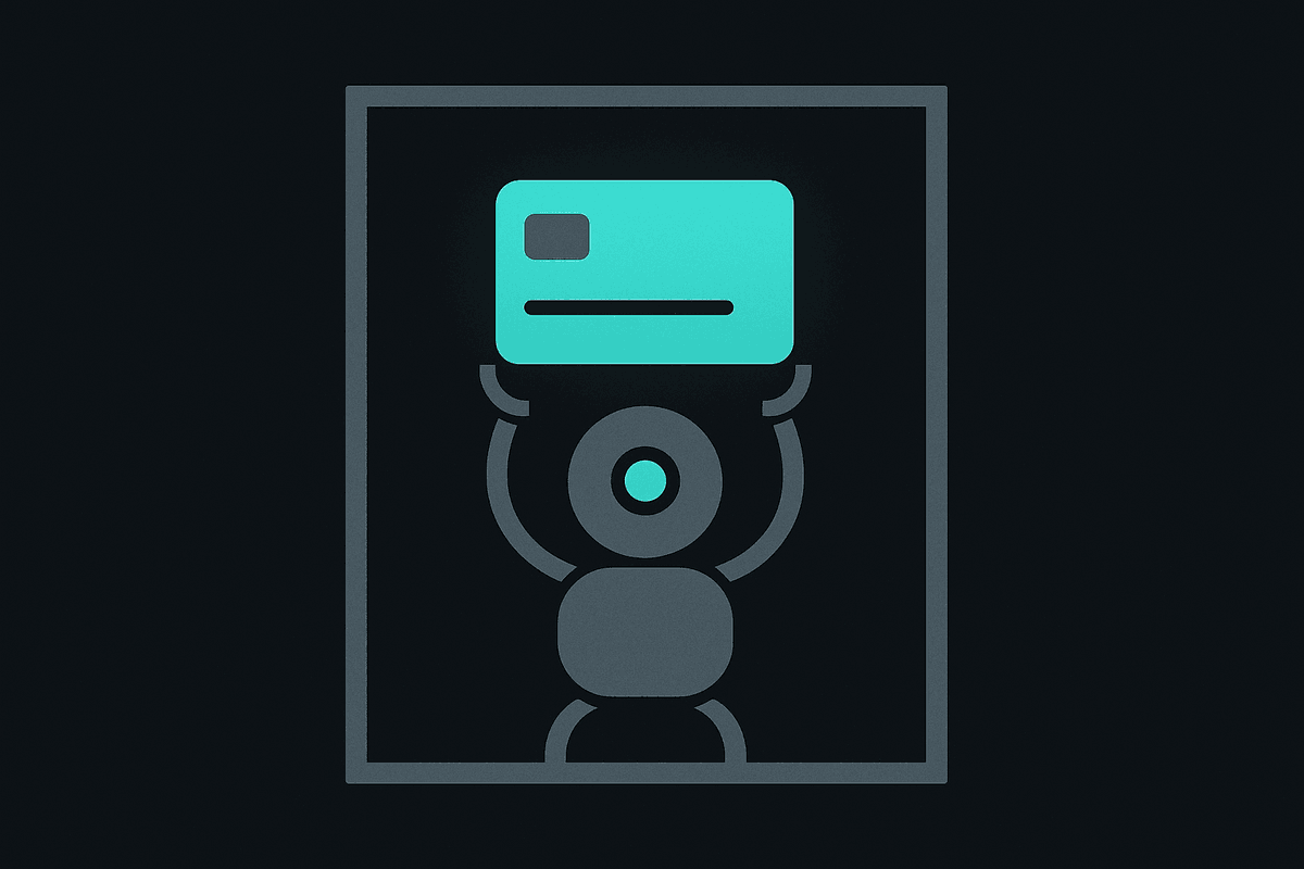 waldenpay's tweet photo. Your AI agent can book the flight, buy the API credits and order the sensors.

It cannot pass a bank's "are you human" phone call.

Give it a prepaid virtual card with a fixed balance instead: it spends what you loaded, and not a cent more →
https://t.co/G1QDgWLRMt https://t.co/5pR3vCUUGp
