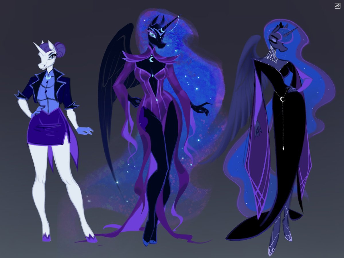 Holivi_2's tweet photo. Nightmare moon concept https://t.co/zQ0t2cVh5z