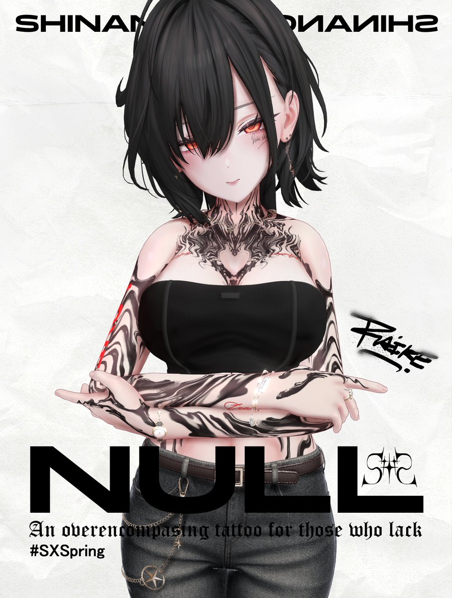 Hxruru_Illust's tweet photo. 👉NULL Avatar Tattoo Pack [23 Avatars]👈

明日5:30に登場！✨

リツイートキャンペーンで3名様にプレゼント！フルパッケージが当たるこのチャンスをお見逃しなく！🎁🎁🎁

https://t.co/HJfuMwQsuK

#SXSpring https://t.co/c7f7Ws2Ux2