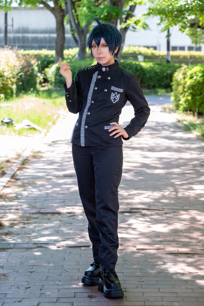 either1070's tweet photo. *Cosplay

🔎
 
　ニューダンガンロンパV3
　最原終一

📸 @YAM_Tatsumiya
#いつアニ https://t.co/GqGly23I4g