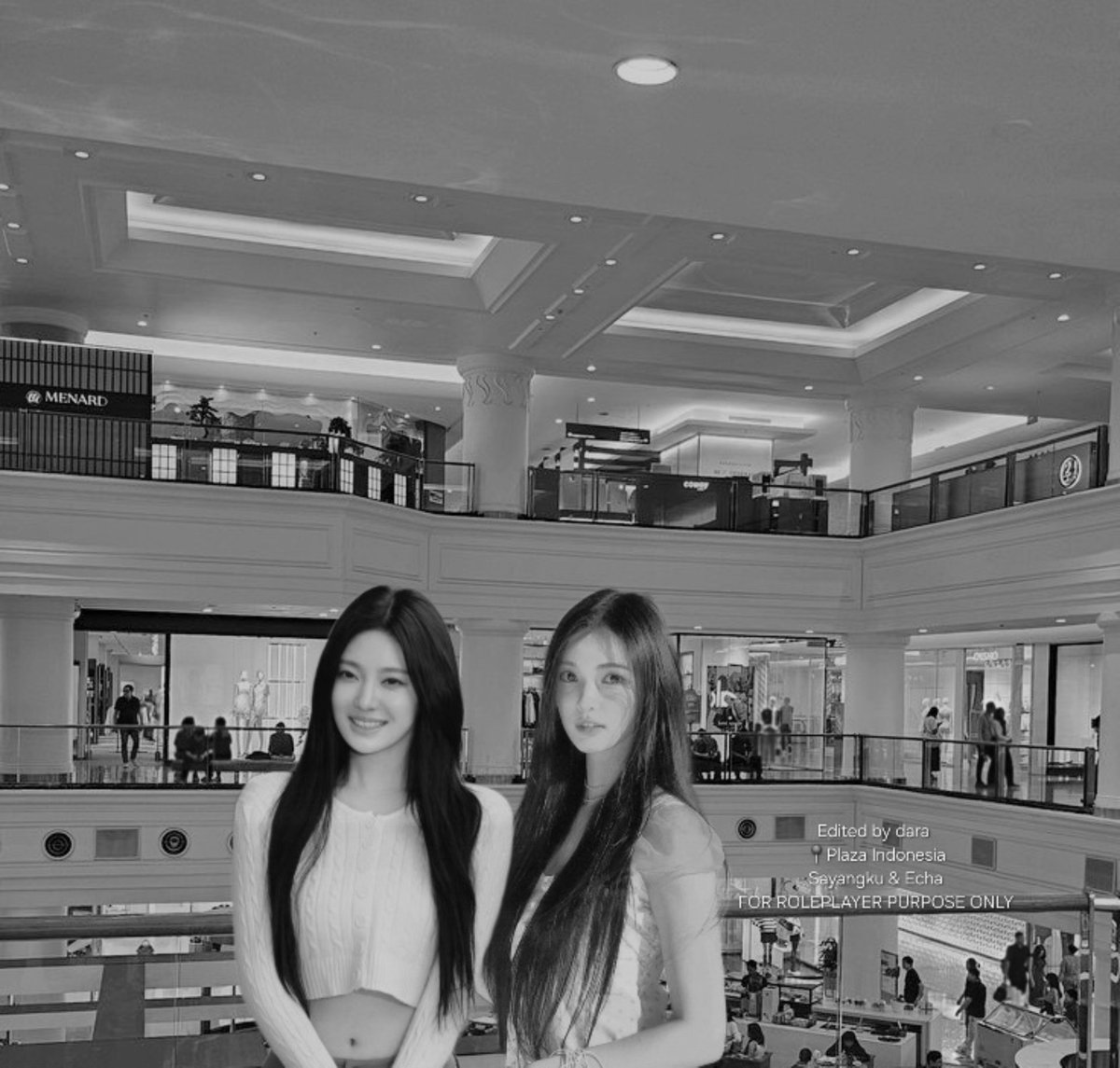 thegoddxss's tweet photo. 📍 Plaza Indonesia
| 16.45 WIB

Jajan dan belanja. It's girl's time with Echayang 😉✨ 
Sebelum Echa lanjut les hihihi 
Peluk erat cayangku 🩷 https://t.co/vcZ6vyHxVh